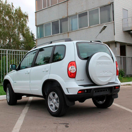 Колпак запасного колеса Chevrolet Niv@ (Шагрень) купить недорого с доставкой в Люберцы