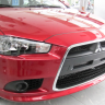 Воздуховоды радиатора в передний бампер (Цельные) для Mitsubishi Lancer X (2010-2016) купить недорого с доставкой в Люберцы