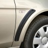 Накладки на крылья (жабры) "EVO" для Mitsubishi Lancer X (2007-2016) купить недорого с доставкой в Люберцы