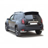 Защита заднего бампера «Уголки двойные» (d63.5) для Renault Duster (2015-н.в.)(Окрашенное) купить недорого с доставкой в Люберцы