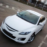 Накладки на фары (реснички) для Mazda 6 (2008-2012) купить недорого с доставкой в Люберцы