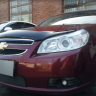 Защита радиатора "Standart" Chevrolet Epica (2006-2013) чёрная купить недорого с доставкой в Люберцы