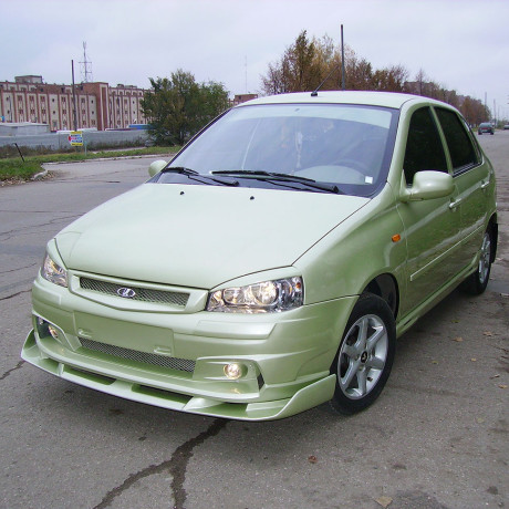 спойлер переднего бампера "камея sport" для b@3 1117, 1118, 1119 l@da K@LIN@ купить недорого с доставкой в Люберцы