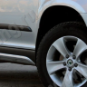 Накладки на пороги для Skoda Yeti (2009-2018)(на City не подходит) купить недорого с доставкой в Люберцы
