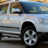Накладки на пороги для Skoda Yeti (2009-2018)(на City не подходит) купить недорого с доставкой в Люберцы