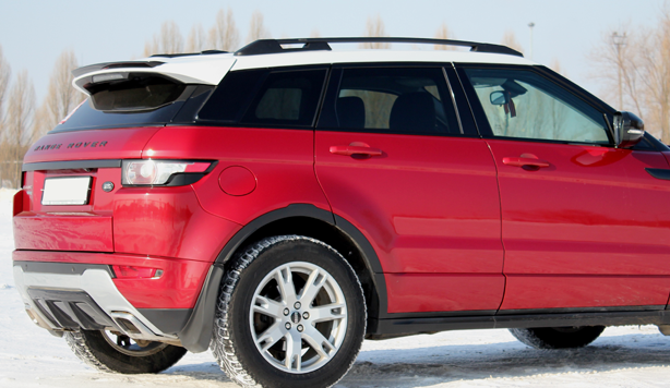 Рейлинги для Land Rover Evoque (2011-2018) Чёрный купить недорого с доставкой в Люберцы
