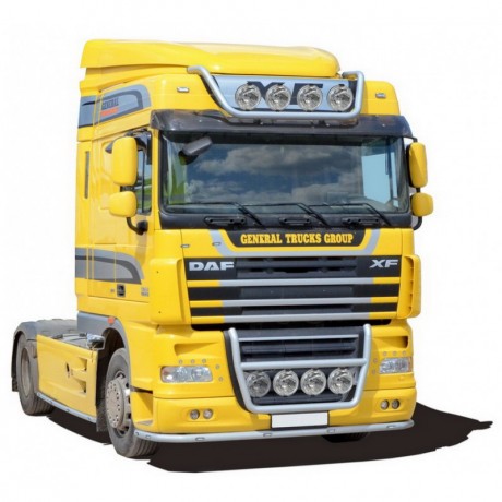 Защита порогов для DAF FT XF105.410-460 (2008-2013)(Окрашенное) купить недорого с доставкой в Люберцы