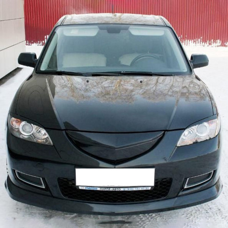 Накладка на передний бампер "GT" для Mazda 3 купить недорого с доставкой в Люберцы