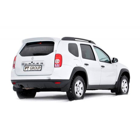 Защита порогов (ABS) "Чистые штаны" Renault Duster (2012-2020 г.в.) купить недорого с доставкой в Люберцы