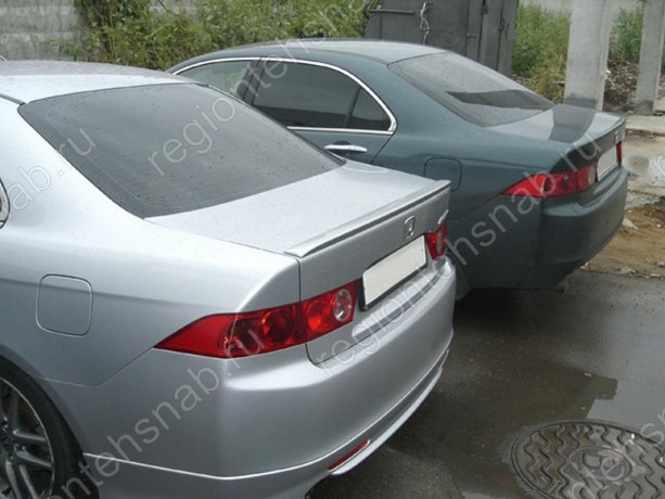 Лип-спойлер малый "Classic" для Honda Accord VII (2004-2008) купить недорого с доставкой в Люберцы