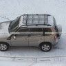 Платформа "Спринт" на B@3 2123 "Chevrolet Niv@" установка на штатные рейлинги купить недорого с доставкой в Люберцы
