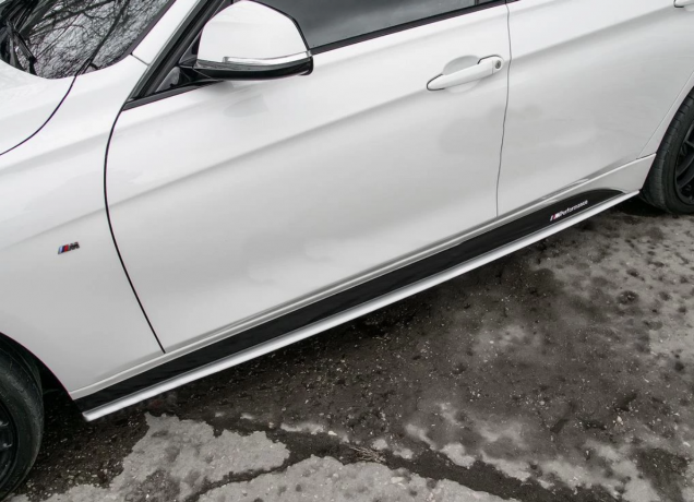 Накладки боковых порогов (лезвия) под боковые пороги для BMW 3 F30/F31 купить недорого с доставкой в Люберцы