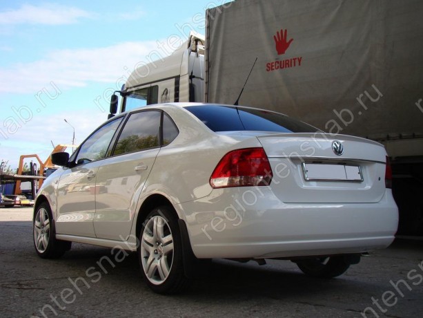 Лип-Спойлер для Volkswagen Polo Sedan (2010-2020) купить недорого с доставкой в Люберцы