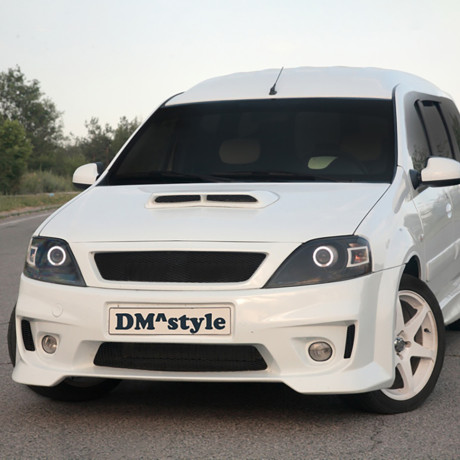 Сетка в бампер "DM style" для L@DA L@ЯGUS (2012-2021) купить недорого с доставкой в Люберцы