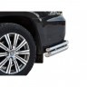 Защита заднего бампера «Уголки двойные» (d76\51) для Lexus LX 450d (2016-н.в)(Окрашенное) купить недорого с доставкой в Люберцы