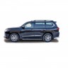 Защита порогов «Труба» для оригинальных порогов (d40) для Lexus LX 450d (20160-н.в.)(Окрашенное) купить недорого с доставкой в Люберцы