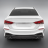 Бампер задний "Quant" для Hyundai Solaris (2017-2020) купить недорого с доставкой в Люберцы
