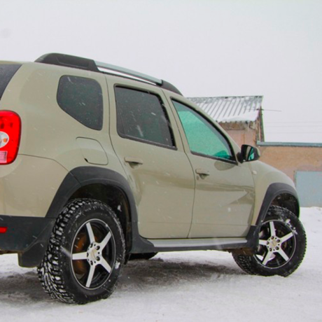 Накладки на колесные арки Renault Duster "АртФорм" (2011-2015 г.в.) купить недорого с доставкой в Люберцы