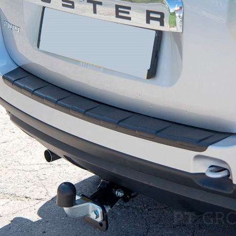 Накладка на задний бампер (ABS) RENAULT Duster (2012-2020) купить недорого с доставкой в Люберцы