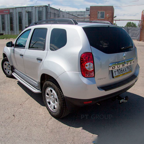 Накладка на задний бампер (ABS) RENAULT Duster (2012-2020) купить недорого с доставкой в Люберцы
