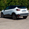 Защита заднего бампера d51мм "Волна" (НПС) RENAULT Kaptur (2016-н.в.) купить недорого с доставкой в Люберцы