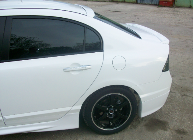 Лип спойлер для Honda Civic 4D (2006-2012) купить недорого с доставкой в Люберцы