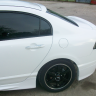Лип спойлер для Honda Civic 4D (2006-2012) купить недорого с доставкой в Люберцы