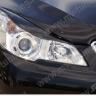 Накладки на фары (реснички) для Subaru Outback (4th generation)/Legacy (5th generation)(2009-2014) купить недорого с доставкой в Люберцы