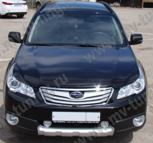 Накладки на фары (реснички) для Subaru Outback (4th generation)/Legacy (5th generation)(2009-2014) купить недорого с доставкой в Люберцы