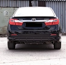 Диффузор заднего бампера var №1 (под окраску) для Toyota Camry XV50 (2012-2014) купить недорого с доставкой в Люберцы