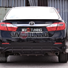Диффузор заднего бампера var №1 (под окраску) для Toyota Camry XV50 (2012-2014) купить недорого с доставкой в Люберцы