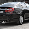 Диффузор заднего бампера var №1 (под окраску) для Toyota Camry XV50 (2012-2014) купить недорого с доставкой в Люберцы
