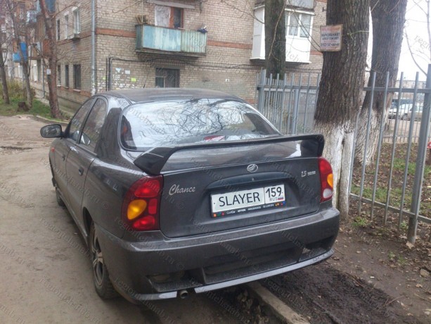 Спойлер "Атланта" Chevrolet Lanos купить недорого с доставкой в Люберцы