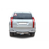 Защита заднего бампера «Уголки двойные» для Mitsubishi Pajero Sport (2017-н.в.)(Нерж. Сталь) купить недорого с доставкой в Люберцы
