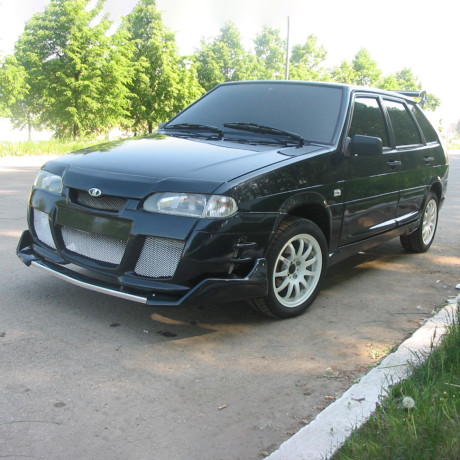 Спойлер для передних бамперов "V-MAX" B@3 2113-2115 купить недорого с доставкой в Люберцы
