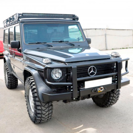 Силовой передний бампер Mercedes-Benz G-Class c кенгурятником купить недорого с доставкой в Люберцы