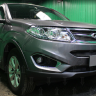 Защита радиатора "Standart" Chery Tiggo 5 (2014-2016) низ, чёрная купить недорого с доставкой в Люберцы